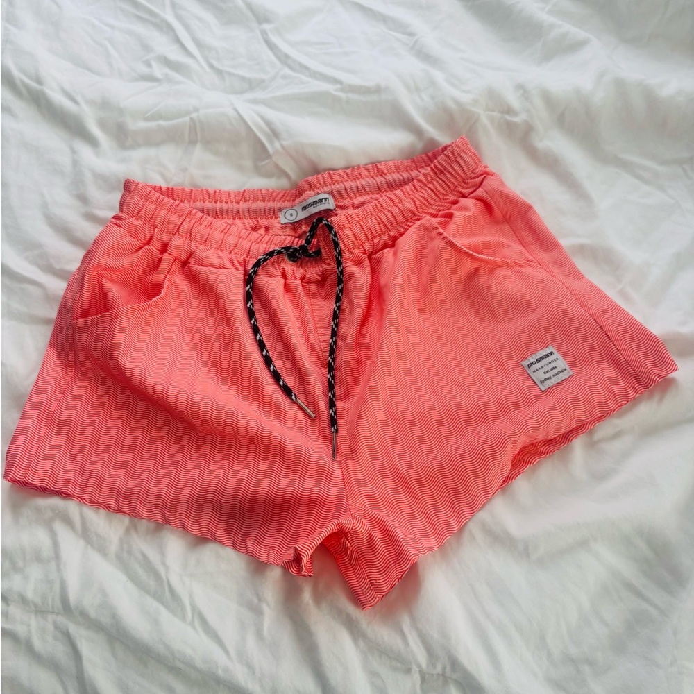 Mosmann Coral Athletic Swim Shorts